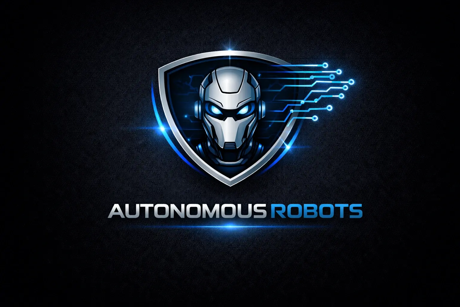 Autonomous patrol robot logo